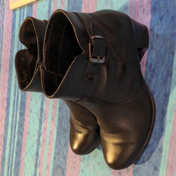 Wide Steps Mascot Black Glove Leather Boot size UK 7.5 W - Picture 4 of 14